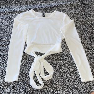 Long Sleeve Crop Top